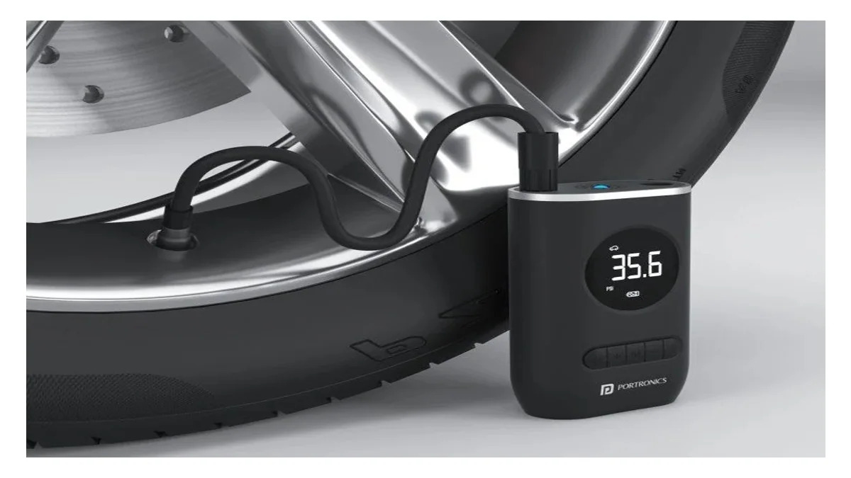  Portronics Vayu Portable Inflator